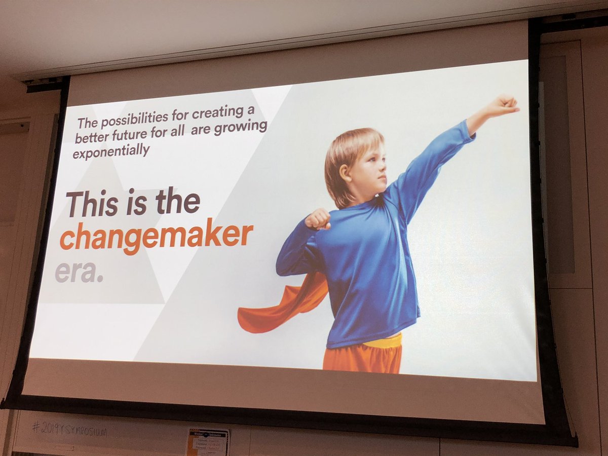 “This is the changemaker era.” — Vipin Thekk, Changemaker Communities with Ashoka #2019YSymposium
