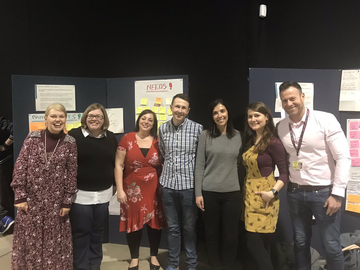 fay_cooper's tweet photo. Great teamwork on the Product stall at the DWP Product Design Conference @davehardy1974 @DebBlanch44 @CaleiSmith @MaxiPai @DanielMac07 @NikkiHiggs defining problems, identifying needs and measuring outcomes 🌟 https://t.co/GXSDCjA180