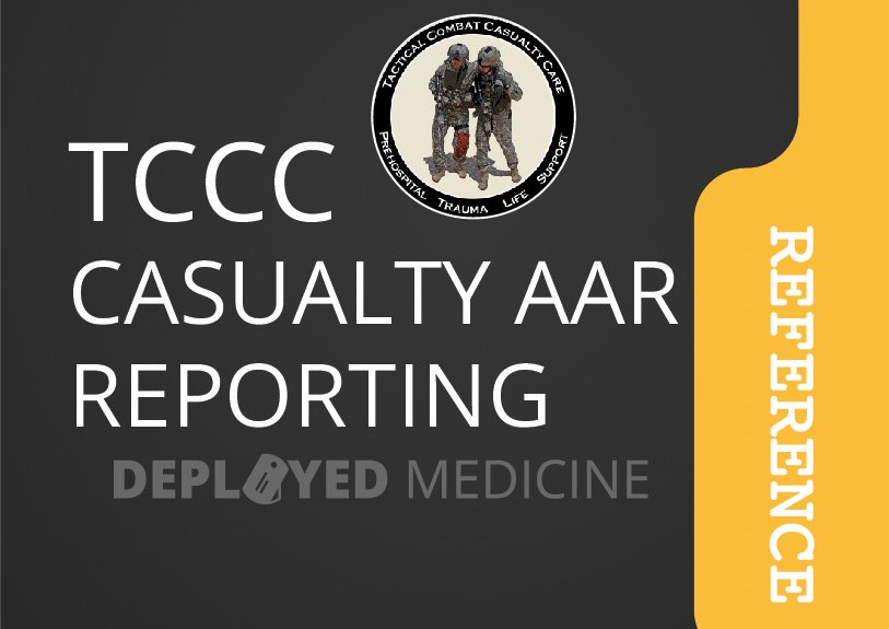 CommitteeonTCCC's tweet photo. Have a Casualty After Action Report to submit? Submit a TCCC Casualty AAR from any event, conflict, era. The Joint Trauma System (JTS) will correlate your AAR in the DoD Trauma Registry. https://t.co/itqkJKyVo7
https://t.co/GOjBLjv5Bp
#TCCC #TC3 #TacticalCombatCasualtyCare https://t.co/Xj9gMm6Cfi