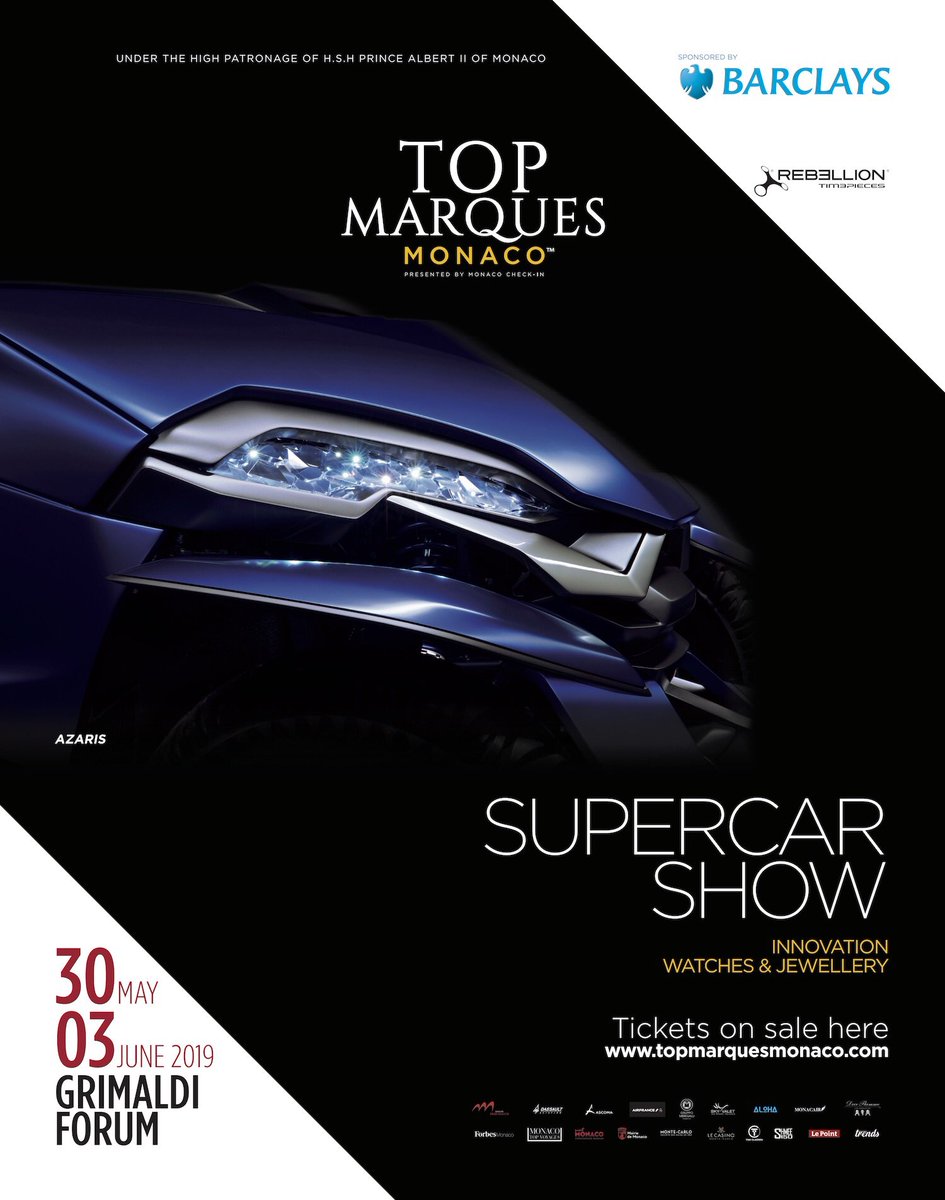 feroxcorp's tweet photo. Last month Ferox accepted an invitation to attend Top Marques Monaco for the world premier of Azaris.

We’re proud to be one of the flagship vehicles representing the show and would love to see you there! #topmarques #monaco #autoshow #innovation #azaris #technology #design https://t.co/dBKctOjKJp