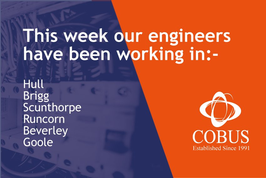 CobusLtd's tweet photo. Our team have been hard at work across the UK this week 🌪

#business #telecoms #telecommunications #communications #mobile #CCTV #AccessControl #DoorAccess #Network #Cabling #IT #LineServices #Lines #Calls https://t.co/Ghb05o9cLt