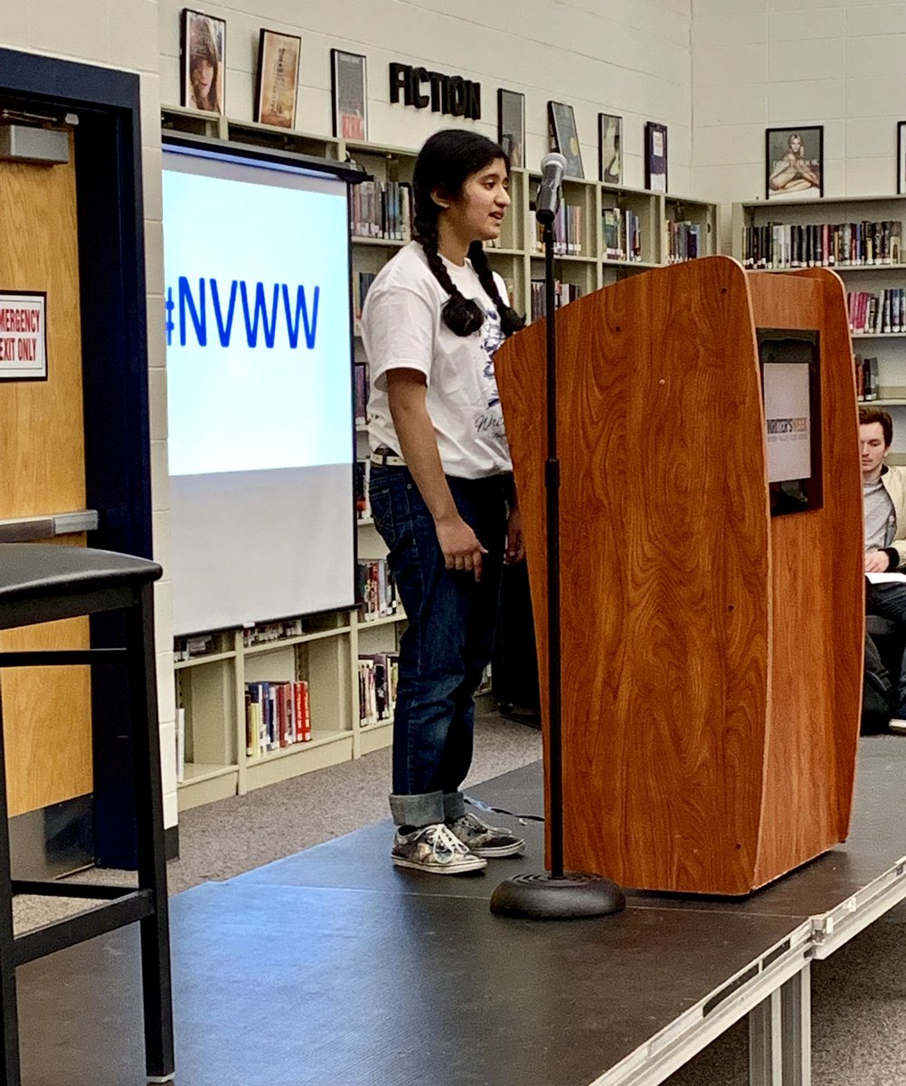stacey_welton's tweet photo. @NVwritersweek Beautiful song, Shreya!! #nvww https://t.co/NXL67cFxZJ