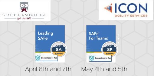 StashedKnow's tweet photo. @getstached has partnered with @iconagility to deliver upcoming SAFe Certification Courses in the #Indianapolis area. Classes are guaranteed to run and early bird pricing is still available. Click for more information and to see the full public offering: https://t.co/mjAUs1AEen https://t.co/9jEX56wW76