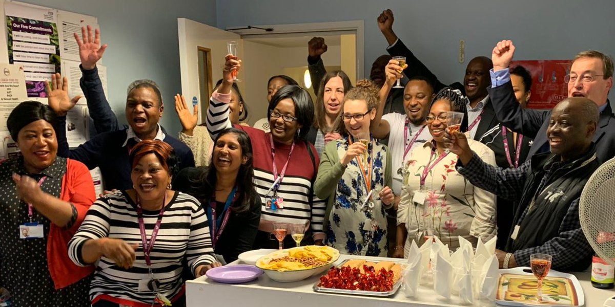 DrAnujaSunthar1's tweet photo. #HeatherClose celebrating our entire team's Star Award presented by Roger Paffard (Chair of SLaM) and Shorayi Nyamupanda (Deputy Director for Lewisham Services). A huge congratulations to our 8 winners in particular @raj_psyc Adedapo and the lovely @Susiebaby1 https://t.co/s3hMpQqat4
