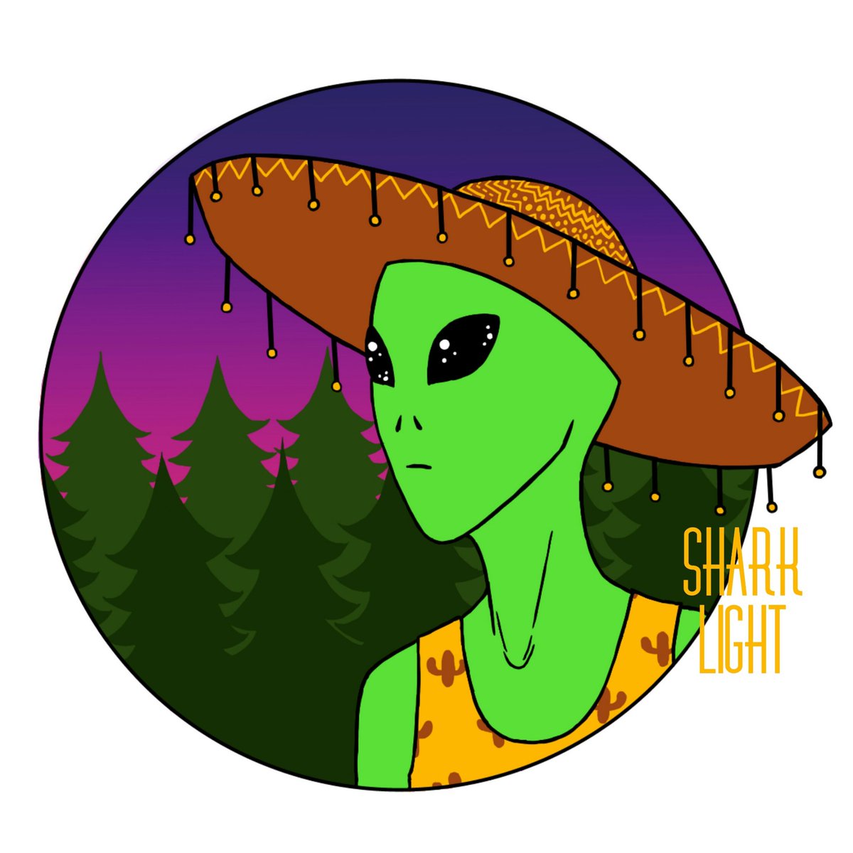 Caffeined2's tweet photo. Sombrero Alien ๐ต๐ฝ
#alien #art #digitalart #extraterrestrial #aliens #spaceart #sharklight #alienart #sombrero #cactus #forest #extraterrestrials #nlo #ufo https://t.co/F2ISP3SuuB