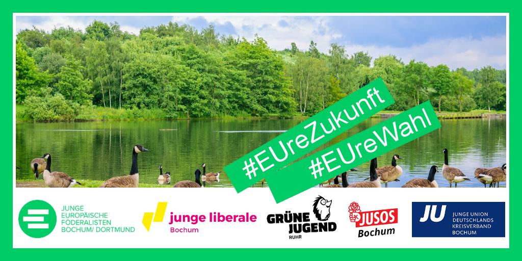 JEFRuhrgebiet's tweet photo. Um den Ümminger See als Biotop aufzuwerten, erhält die Stadt #Bochum Mittel aus dem Europäischen Regionalfonds. Geht wählen und sorgt dafür, dass solche Projekte auch in Zukunft realisiert werden können!
#EUreWahl #europamachen
mit @JuLisBochum, @gjbochum, @JUBochum, #JusosBochum https://t.co/eTT8h4hU04