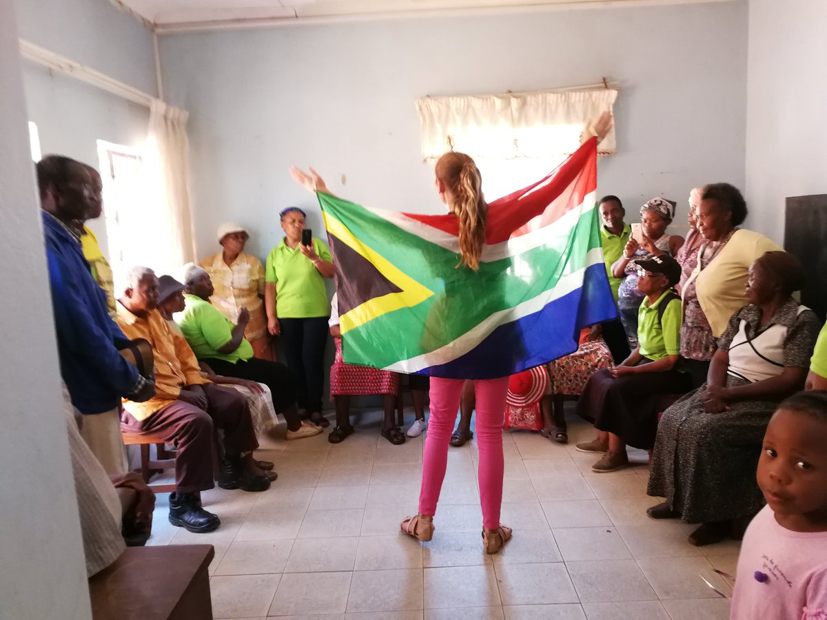 bothabile's tweet photo. Team Bothabile had an Outreach this morning to the Elderly of Attridgeville. This was the most amazing 3 hours spent. The appreciation and love we got back was amazing. Would have LOVED to have all our students there. https://t.co/Lcrx4fyybo