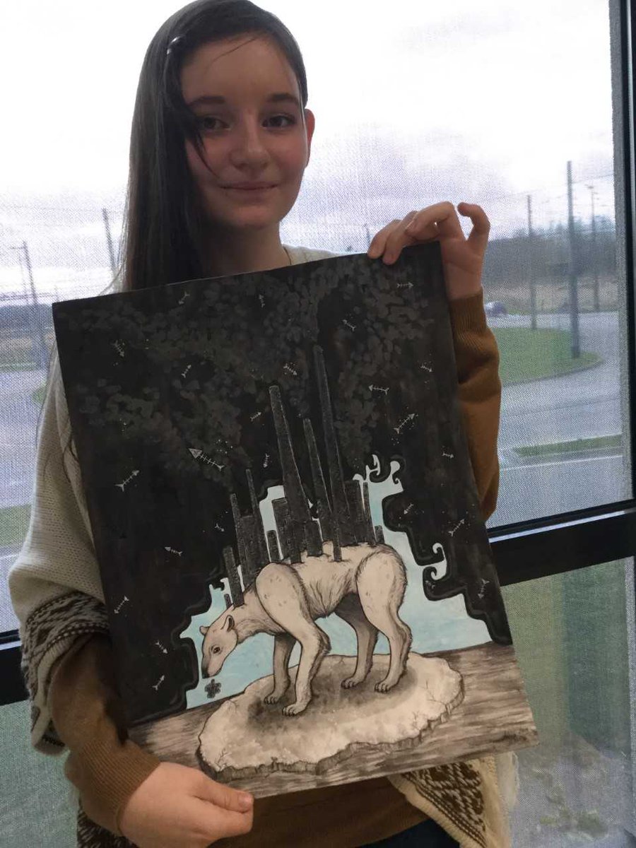 RiversArnhem's tweet photo. 'Create your own surreal landscape' was the assigment in Visual Arts. After studying the meaning of surrealism, why and when it developed and closely studying a few surrealist landscape artists' paintings, these were some of the results. #impressive #artists https://t.co/RbzeTJ5DNm