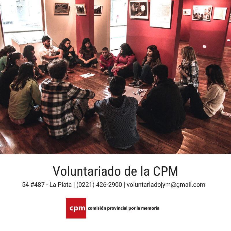 JovenesyMemoria's tweet photo. ✊VOLUNTARIADO
¿Terminaste el secundario y queres seguir militando por los derechos humanos?
Podes sumarte al voluntariado de la CPM, un espacio de formación, militancia y encuentro con otres.
Conoce más en: https://t.co/TMRG8lUDQI https://t.co/z0RmQ9fVbo