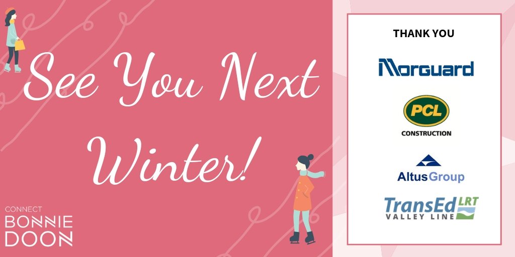 connectbdc's tweet photo. Happy #FirstDayOfSpring! Thank you for joining us at the skating rink this winter at #BonnieDoonCentre! With this warm weather and spring at our feet, we are closing the rink for the season! 🌤️ #ConnectBonnieDoon #yeg #wintercityyeg https://t.co/piZtonLz1N