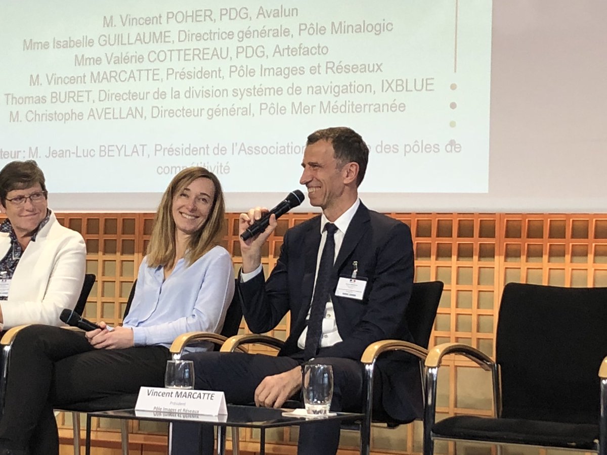 afrpc's tweet photo. @VincentMarcatte, Président @imagesreseaux et Valérie Cottereau, PDG @ARTEFACTO_SAS témoignent du rôle de l’importance du travail #interpoles dans les filières. https://t.co/roGdKamh8p