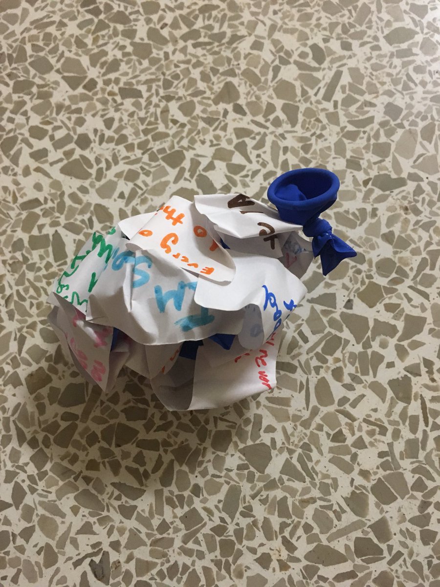 gotrwnc's tweet image. What do we do with negative self talk? Pop it out of our heads. For this #GirlsontheRun lesson, girls wrote on labels negative phrases they might tell themselves- like “You’re not smart enough,” or “You are ugly.” And then they popped that ballon! #gotrwnc @GOTRI