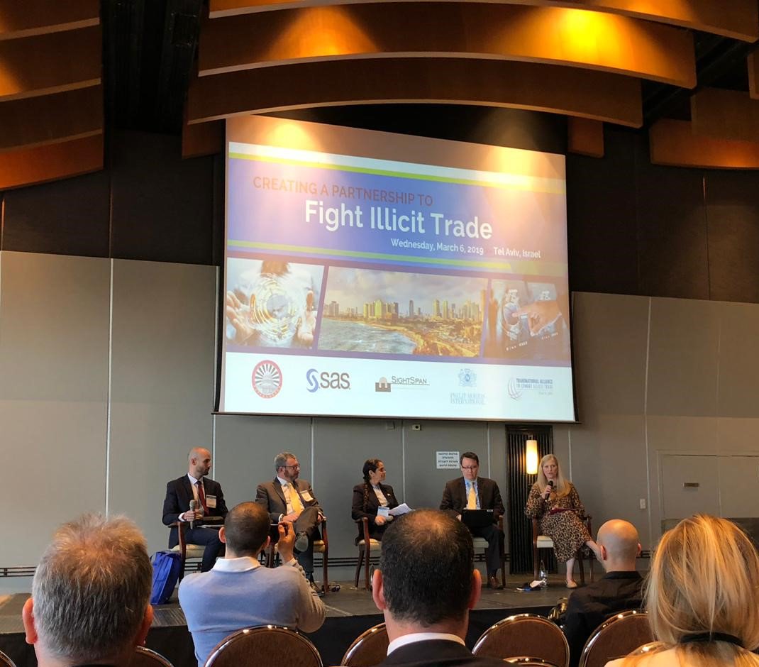 John Walsh, CEO SightSpan Inc., was honored to attend and speak at the 'Creating a Partnership to Fight Illicit Trade' forum in Tel Aviv, Israel.