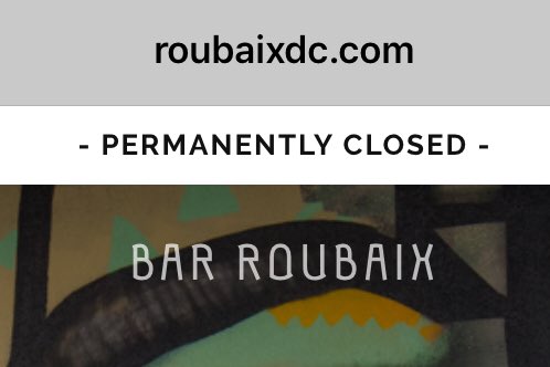 zacycles's tweet photo. Pour one out for @roubaixdc. I wanted so badly for you to make it, but terribly-selected location for a great concept resulted in a DNF. #bikedc #beerdc https://t.co/nrE1zmBiu4