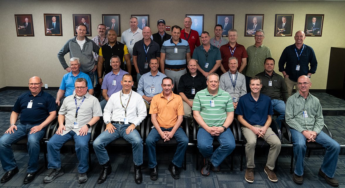 swapapilots's tweet photo. Congratulations to the latest Captain Upgrade class of 2019. We wish you all nothing but the best! #AdvancingAviation #Pilots #Captains https://t.co/MBeWkCNjKU
