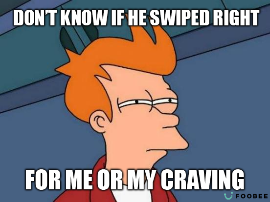 🤔🤔🤔🤔Might have to meet up and find out. Download Foobee and find your craving match today! onelink.to/foobee #datingapp #dating #foobee