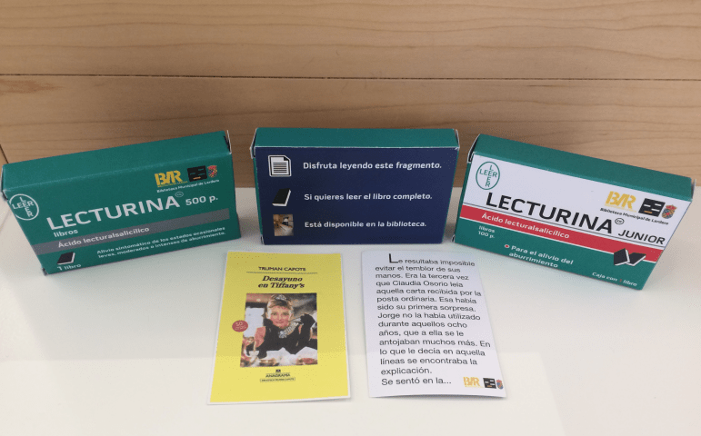 JulianMarquina's tweet photo. 💊📖 ¿Conoces el proyecto «Lecturina» de la @biblardero? Es un medicamento elaborado por la #biblioteca para fomentar la #lectura entre los vecinos de #Lardero
🔗 https://t.co/QtZbXci3MW https://t.co/ikZArYxPti