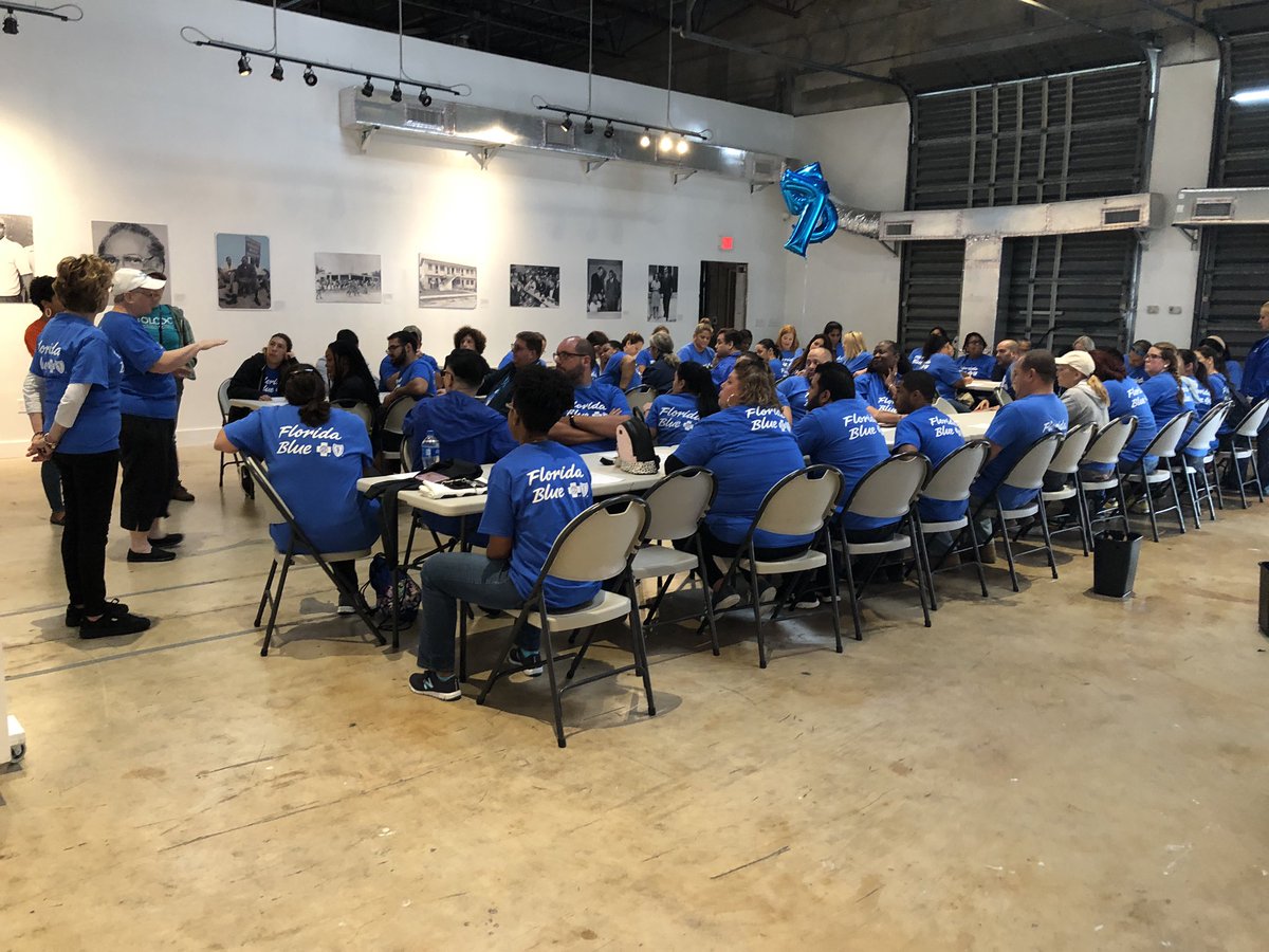 dgbartel's tweet photo. Thank you @mcalonso305 for sending the amazing Anthony Perez to help the @FLBlue #DayOfCaring #employee #volunteers understand where their generous @UnitedWayMiami donation dollars go, and how they’re helping build a #BetterMiami. #BeTheDifference https://t.co/r8AB2WJoG5