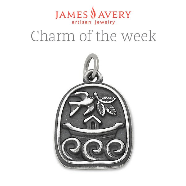 Noah's Ark Sterling Silver Charm Noah's Ark Sterling Silver Charm