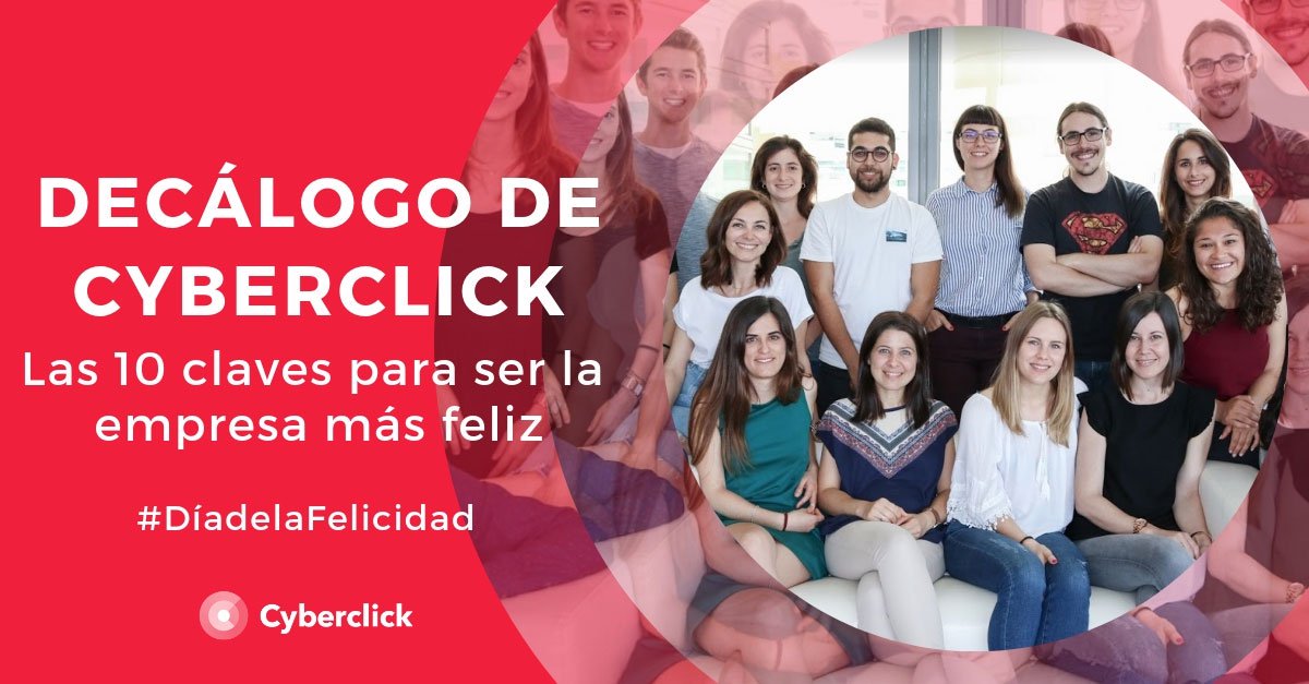 mktdany's tweet photo. ¡Feliz día de la Felicidad a todos los equipos y compañías! 🤩😊
Descubre las 10 claves de Cyberclick para ser la empresa más feliz del mundo. 🔝
#DíadelaFelicidad #laempresafeliz #HappyDay #DíaFelicidad
https://t.co/ZWHmfehJYL https://t.co/kPPmj2X6he