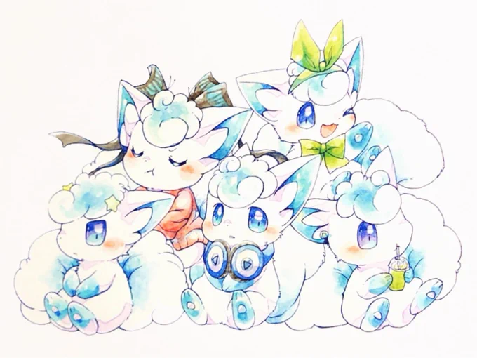 擬アローラロコン化5つ子ちゃん
(分かる人には分かる) 