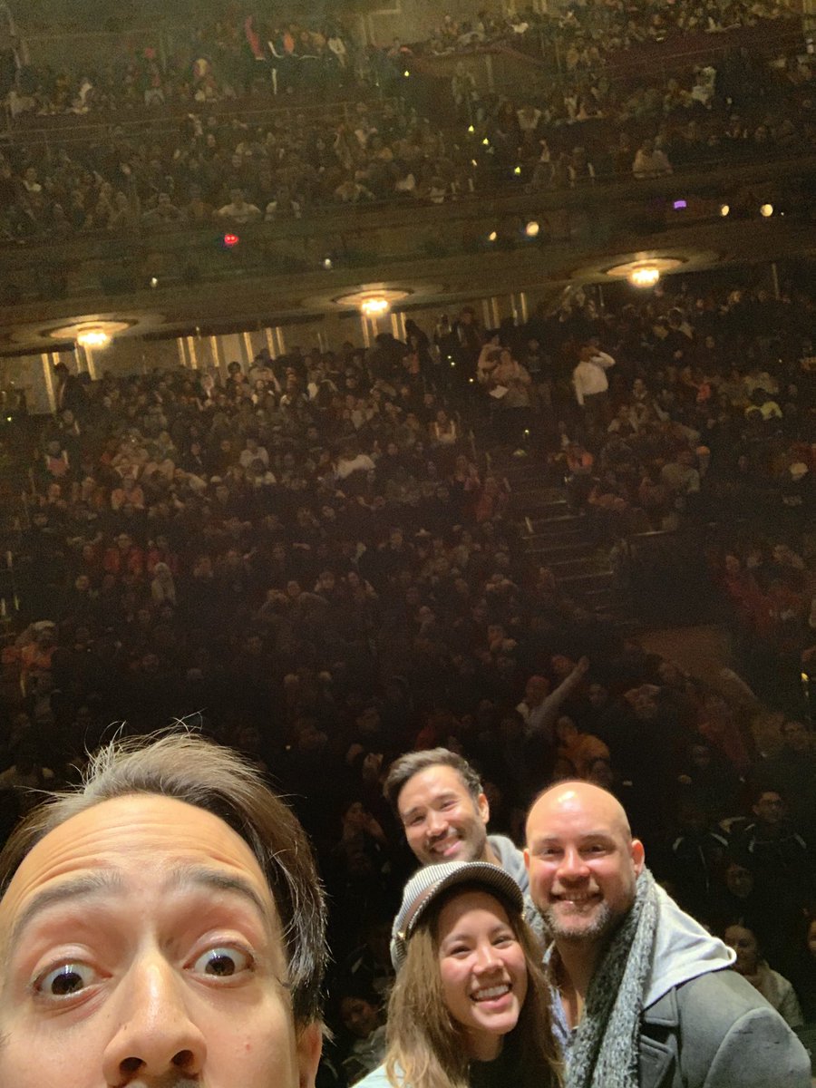 Lin_Manuel's tweet photo. Made it home to NY just in time to catch the tail end of today’s #EduHam! Great questions, kids, tag yourselves! https://t.co/ihVwciwcLy