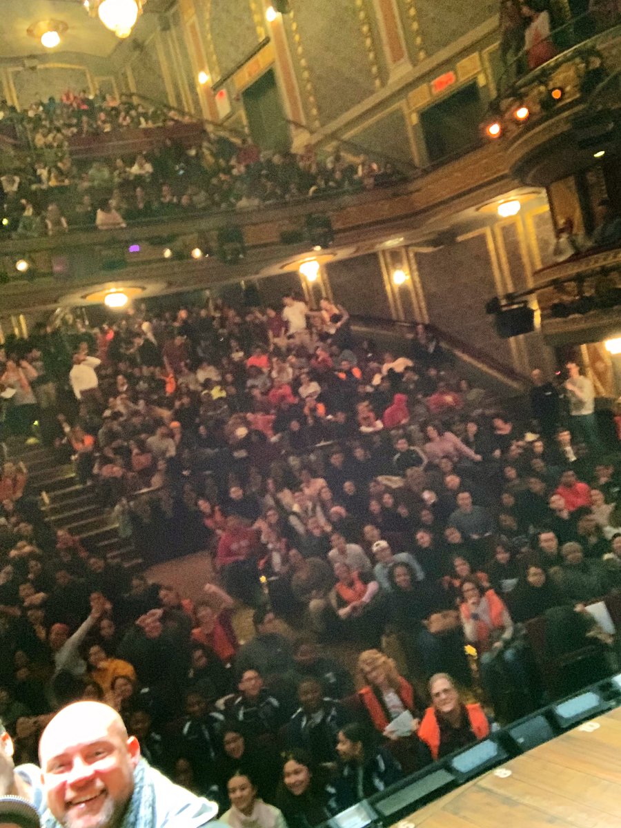 Lin_Manuel's tweet photo. Made it home to NY just in time to catch the tail end of today’s #EduHam! Great questions, kids, tag yourselves! https://t.co/ihVwciwcLy