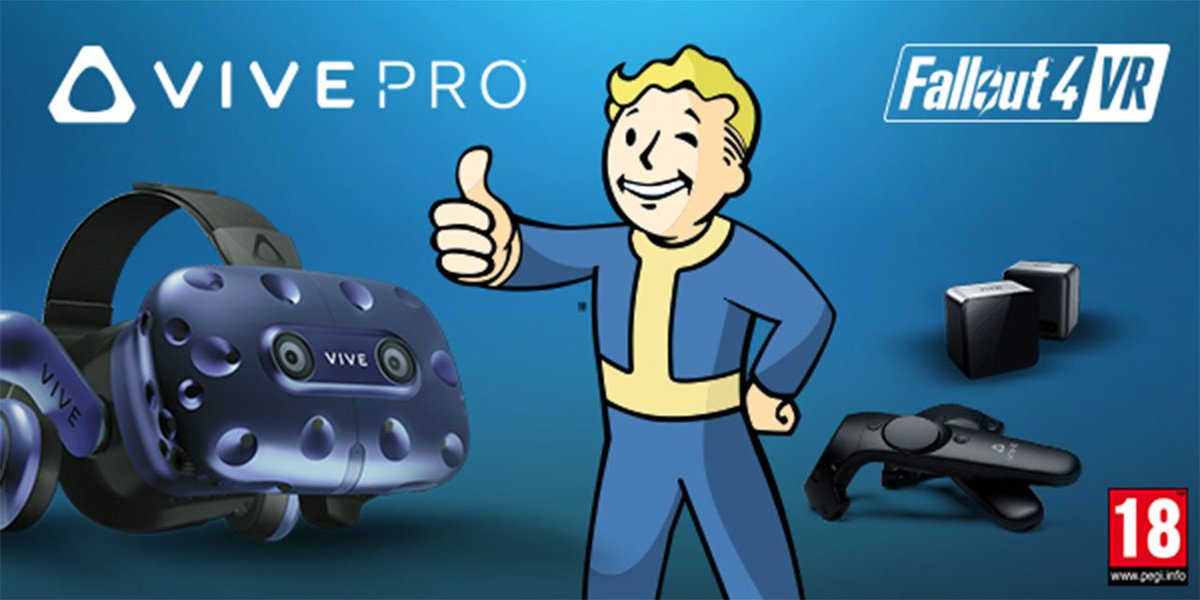 zolty26's tweet image. #HTCVivePro Starter Kit with free Fallout VR 
vive.com/eu/product/viv…