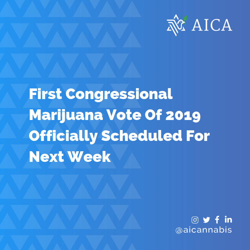 AIcannabis's tweet photo. Finally, some movement out of the US. One small step forward towards federal legalization. #LegalizeIt #cannabis https://t.co/nlQy4lEWfX