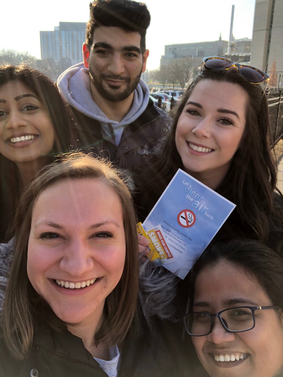 westernuMPH's tweet photo. Beautiful day for the #1DayStand @WesternU - Campus is going smoke free July 1, 2019 (includes vaping and cannabis) #LetsCleartheAir https://t.co/B1Ooi5UO0H