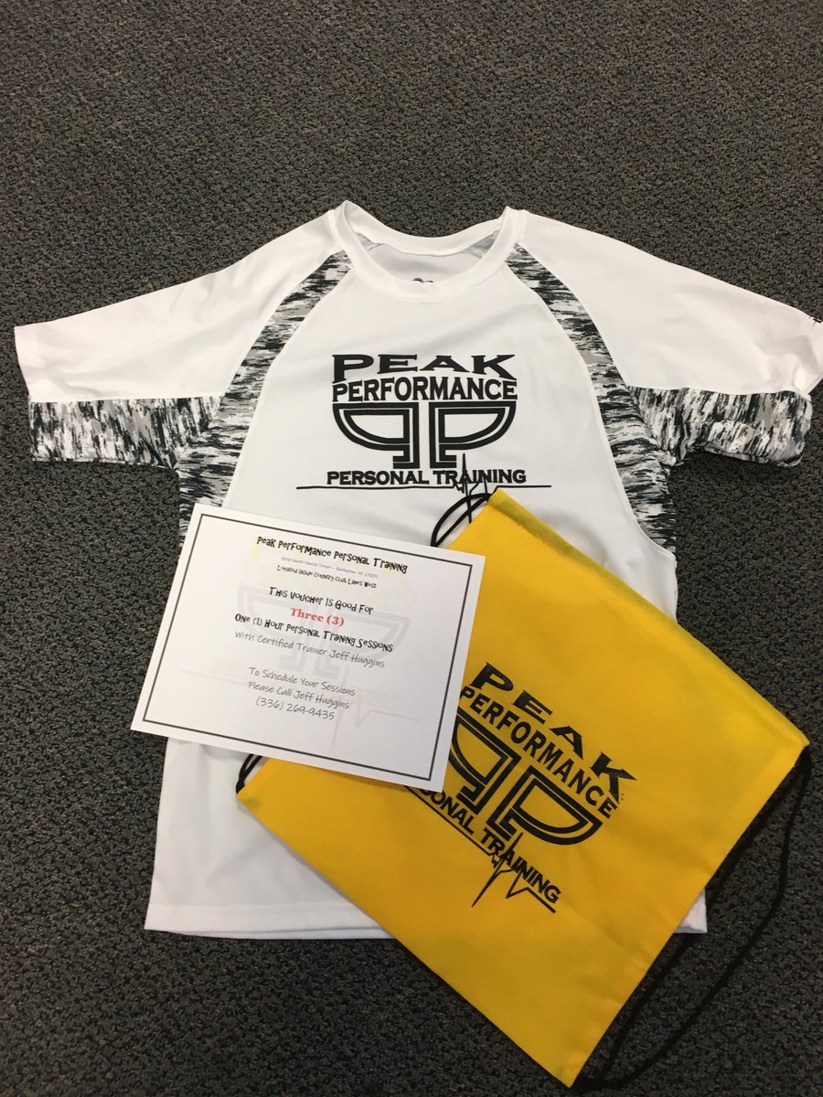 Summertime is just around the corner and a perfect time to get back into shape with this training pack offered by Peak Performance.  Package includes three one-hour training sessions with Jeff Huggins.