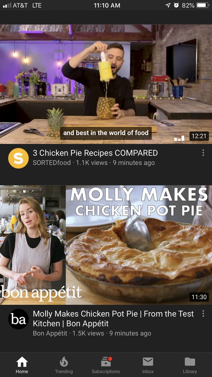 Sortedfood On Twitter We See You Bonappetit Trying To Get In On Our Chicken Pot Pie Yummy Ness Only One Recipe In Your Video Though Https T Co M3hlrgb7ys