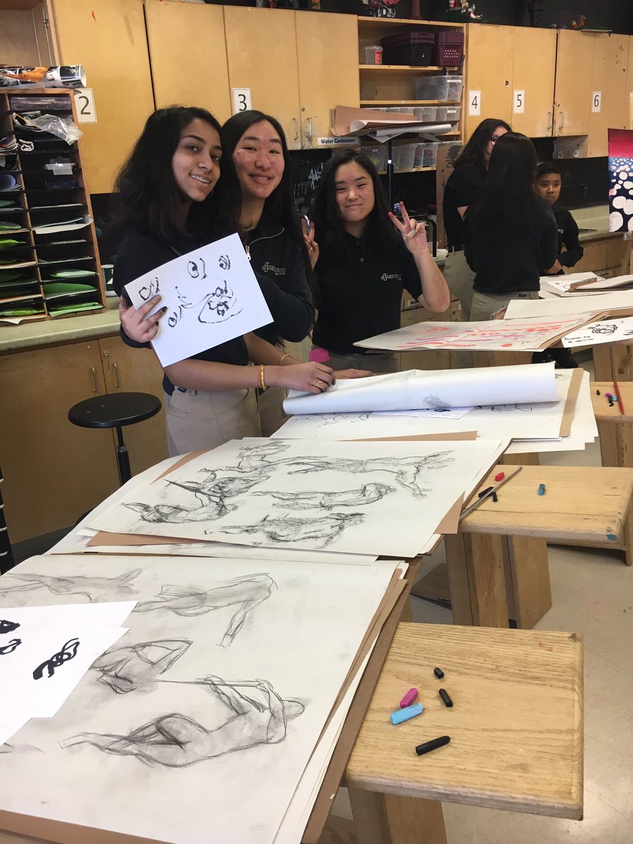 SJAartSHSM's tweet photo. SHSM Arts &amp; Culture drawings. https://t.co/2ZKj1Tpda2
