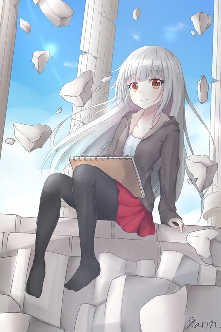 黒タイツのtwitterイラスト検索結果