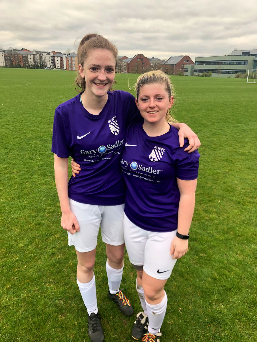 As the league draws to an end, so does time on the pitch for some of our players 😢

From 2s we have <a href="/lucy__9/">Lucy</a> and <a href="/LaurenLeft13/">Spaggy 🍝</a> 💜

From 1s we have <a href="/_jessburke/">jess</a> @paigeeatkinson <a href="/jade97nicholson/">Jad</a> and <a href="/annierosedunn/">annie-rose✨</a> 💜

One last match at Varsity will see their UPWFC career finish 💔