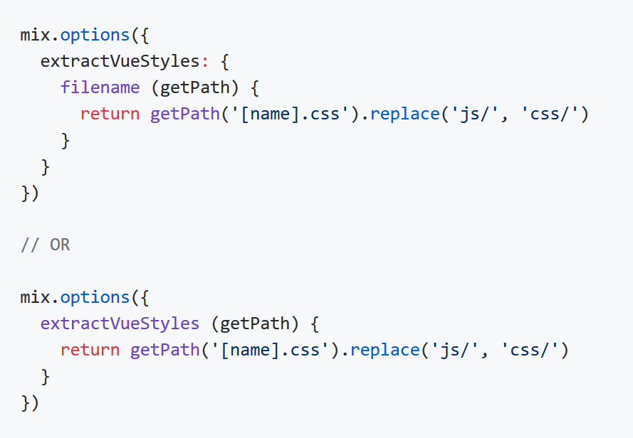 feryardiant's tweet image. I wonder if #LaravelMix `extractVueStyes` accepts function or object as a value, so we have flexibility to modify extracted CSS per-entries. github.com/JeffreyWay/lar…
Cc @jeffrey_way