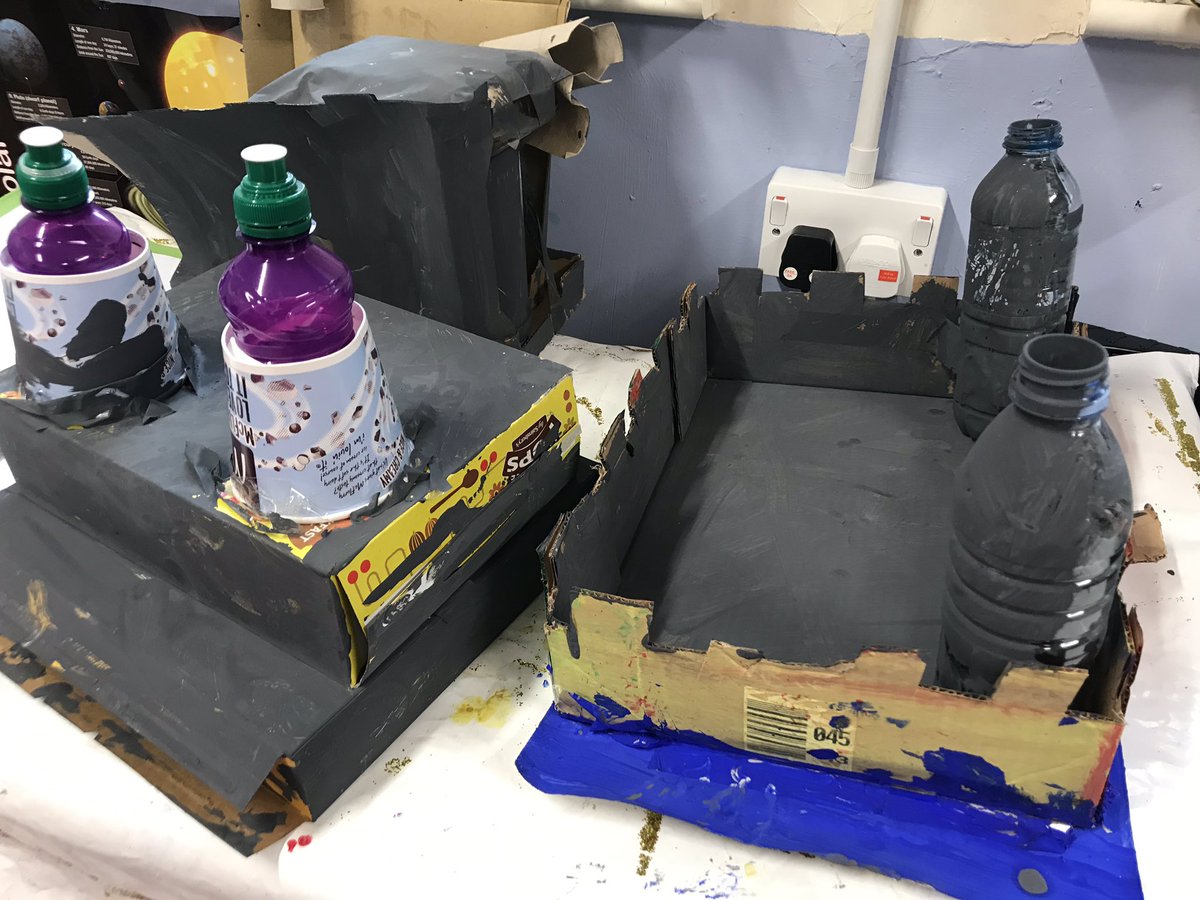 BubsyTownhill's tweet photo. Junior STF have designed and made their own castle models as part of our topic this term. Great work everyone! #THCstf #THCdt #THCtopic #THChistory #castles https://t.co/vLAFTsphT2