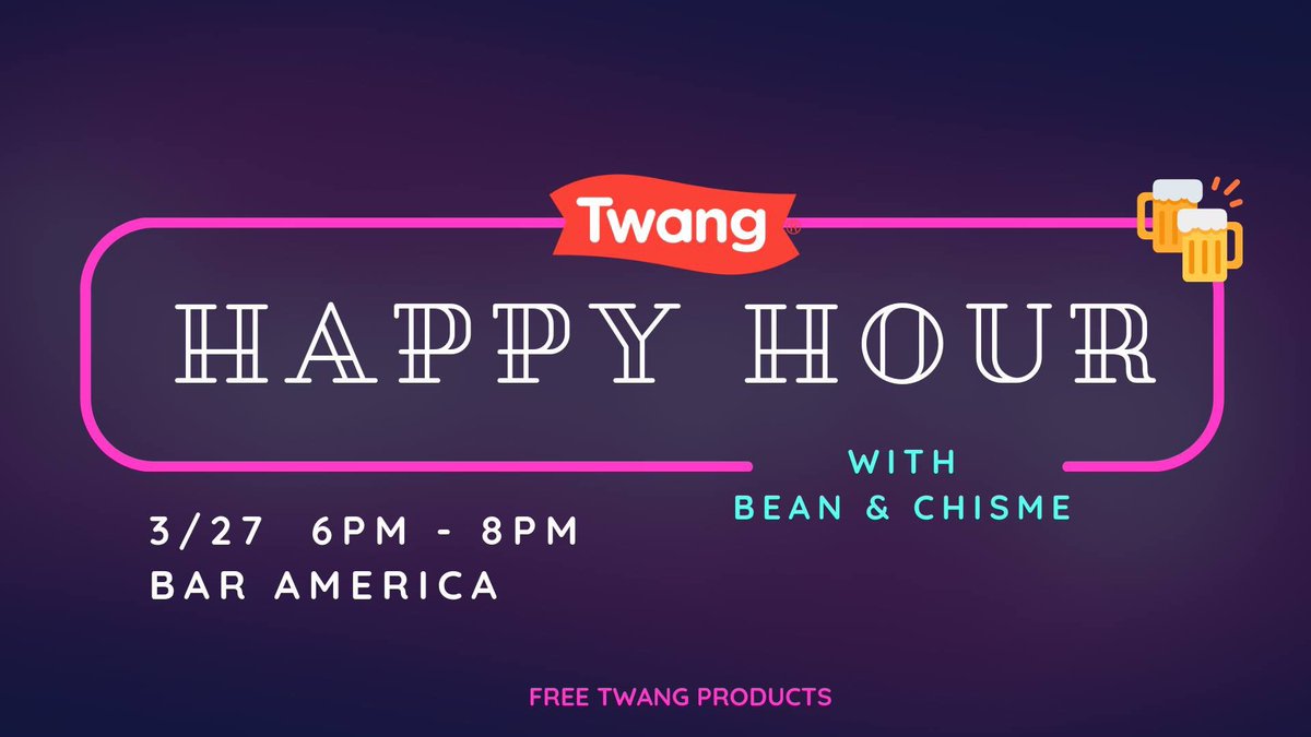 210StacyY's tweet photo. #FREE Twang products! #Southtown #BarAmerica #SanAntonio #Fiesta
Click going here:
https://t.co/IXW5ocQdSc https://t.co/1AxxX3SEn2