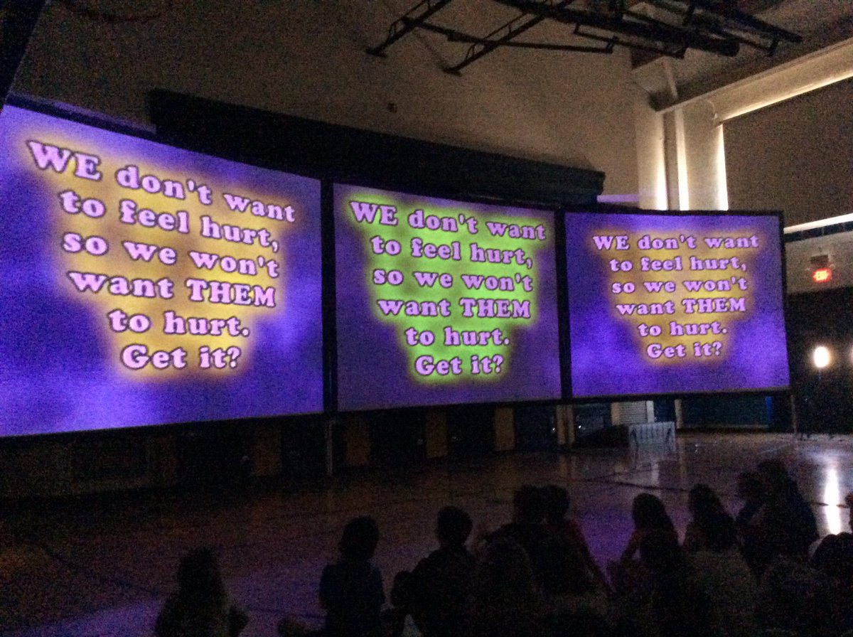 tchanatski's tweet photo. Beautiful message about love, adapting, empathy, &amp; helping others in today’s assembly! Let’s All Be Friends!!❤️👩🏻‍🏫👍@Hubbard_School #charactereducation #assemblycommittee #EnhancingTheStudentExperience #HubbardSchoolRocks https://t.co/PFqf7ouQy9