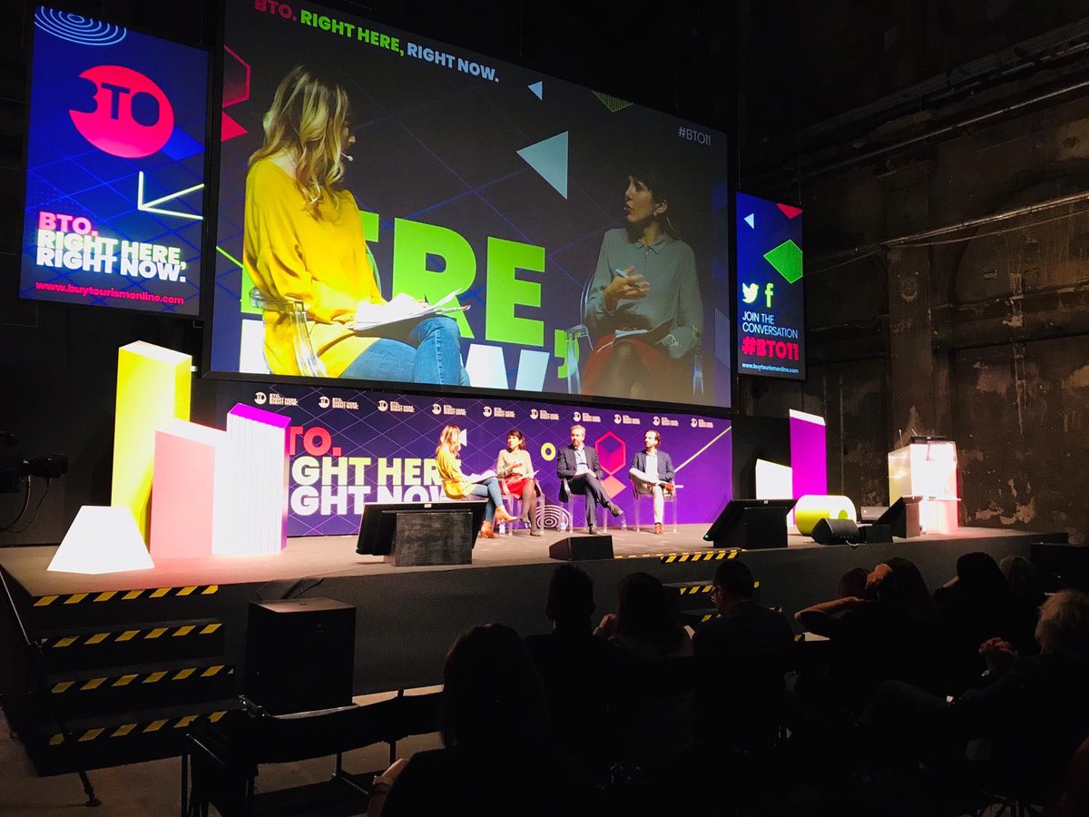 Grazie alla @buytourism per questa tavola rotonda su "Come i tour e le esperienze modellano le mete turistiche al giorno d'oggi". Tommaso Peduzzi di TrekkSoft con Andrew Aley (<a href="/TripAdvisor/">Tripadvisor</a>) e Caterina Manzi (<a href="/Airbnb/">Airbnb</a>) e la moderazione di Emma Taveri (Destinationmakers).