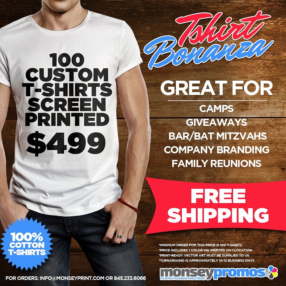 GlowDesignz's tweet photo. 100 custom t-shirts for $499.00
FREE SHIPPING!!!

#promotionalproducts #print #marketing #GraphicDesign #Deals #DealOfTheDay https://t.co/dKO1P7JlPl
