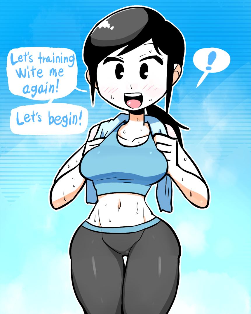 Wii Fit more training.