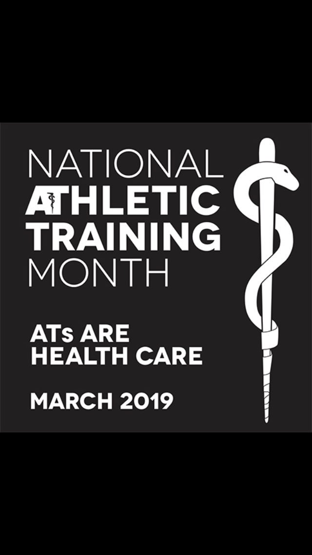 ZipsSportsMed's tweet photo. Happy National Athletic Training Month! https://t.co/XvbMNur8je