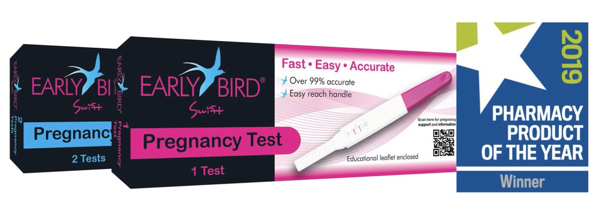 Delighted that our own brand Early Bird swift was awarded Pharmacy product of the year 2019 by independent community pharmacist.