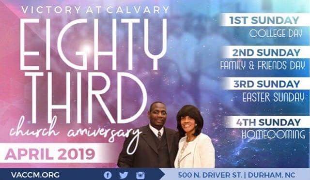 VICTORY_CALVARY's tweet photo. Mark your calendars!! https://t.co/xTOYZqjTKQ