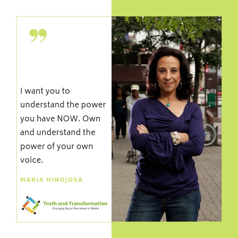 Attendees of <a href="/TruthRacial/">Truth & Transformation: Changing Racial Narratives</a> got an inspirational message from the brilliant <a href="/Maria_Hinojosa/">Maria Hinojosa 🥑</a> who is doing groundbreaking work from <a href="/LatinoUSA/">Latino USA</a> and not shying away from tough reporting. Her keynote ended with a standing ovation. #NarrativeChangeMN