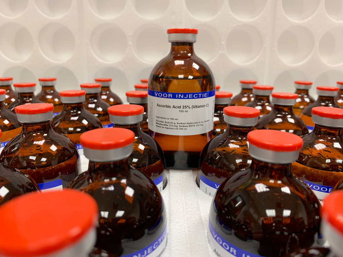 InfinityPharma's tweet photo. New batch #ascorbicacid ready to ship | #sterile #pharma #antiaging #infinitypharma #detox #health #vitamines #vitaminC #patientcare #Helmond https://t.co/edG6InugOc