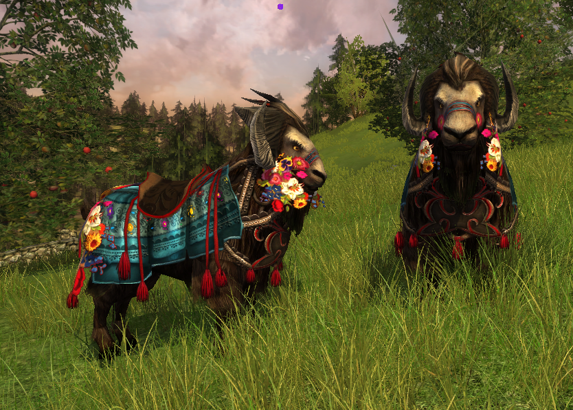 lotro's tweet photo. Celebrate warmer weather and all things seasonal in Middle-earth during our Spring Festival, available now through March 9th! Here are this year's new rewards. #LOTRO https://t.co/sO7HPMLXEW