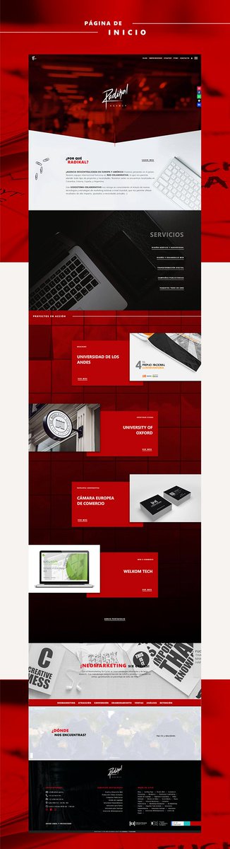 FlatcodeAgency's tweet photo. Diseño de identidad y sitio web completamente responsive @radikal.agency 🔥con un estilo desenfrenado y radikal #flatcodeagency
-
⭐ Encuentra el proyecto completo en https://t.co/U8tksbwtsa
-
#logo #identity #graphicdesign #colombia #flatcode #logodesign #web #website #site https://t.co/pREY43mDfp