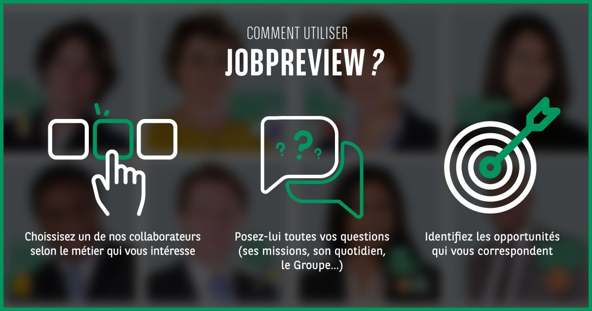 bnpp_recrut's tweet photo. C'est le #printemps, et c'est synonyme de renouveau ! À la recherche de nouvelles opportunités pro ? Vous trouverez peut-être votre bonheur parmi nos offres.
Savez-vous que vous pouvez poser vos questions à nos collaborateurs sur #JobPreview ? 💬👩💻👨💻
👉 https://t.co/X7Bblucxip https://t.co/NE8dz58AWH